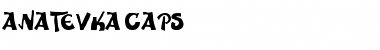 Anatevka Cap Anatevka Caps Font Title Preview