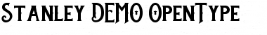Stanley DEMO Regular Font Title Preview