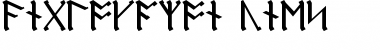 AngloSaxon Runes Regular Font Title Preview