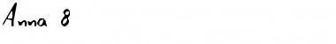 Anna 8 Regular Font Title Preview