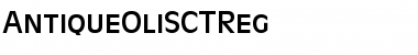 AntiqueOliSCTReg Regular Font Title Preview