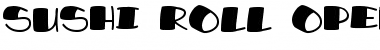Sushi Roll Regular Font Title Preview