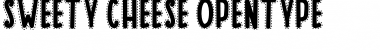 SWEETY CHEESE Regular Font Title Preview