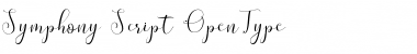 symphony Script Regular Font Title Preview