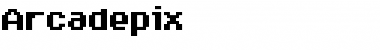 Arcadepix Regular Font Title Preview