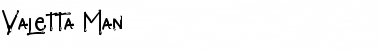 Valetta Man Regular Font Title Preview