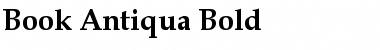 Book Antiqua Bold Font Title Preview