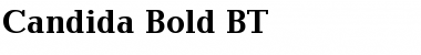 Candida Bold Font Title Preview