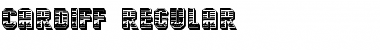 Cardiff Regular Font Title Preview