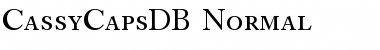 CassyCapsDB Normal Font Title Preview