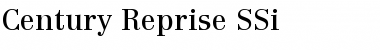 Century Reprise SSi Regular Font Title Preview