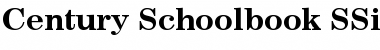 Century Schoolbook SSi Bold Font Title Preview