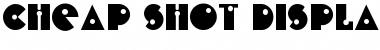 Cheap Shot Display Caps SSi Regular Font Title Preview