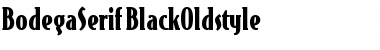 BodegaSerif BlackOldstyle Font Title Preview
