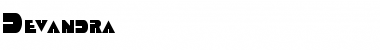 Devandra Regular Font Title Preview