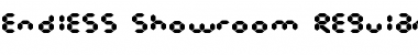 Endless Showroom Regular Font Title Preview
