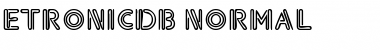 EtronicDB Normal Font Title Preview