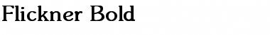 Flickner Bold Font Title Preview
