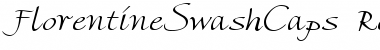 FlorentineSwashCaps Regular Font Title Preview