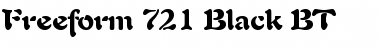 Freefrm721 Blk BT Black Font Title Preview