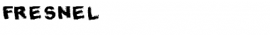 Fresnel Normal Font Title Preview