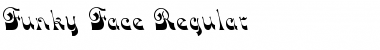 Funky Face Regular Font Title Preview
