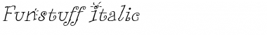 Funstuff Italic Font Title Preview