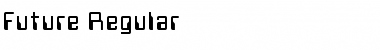 Future Regular Font Title Preview