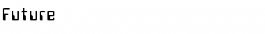 Future Regular Font Title Preview