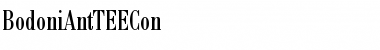 BodoniAntTEECon Regular Font Title Preview